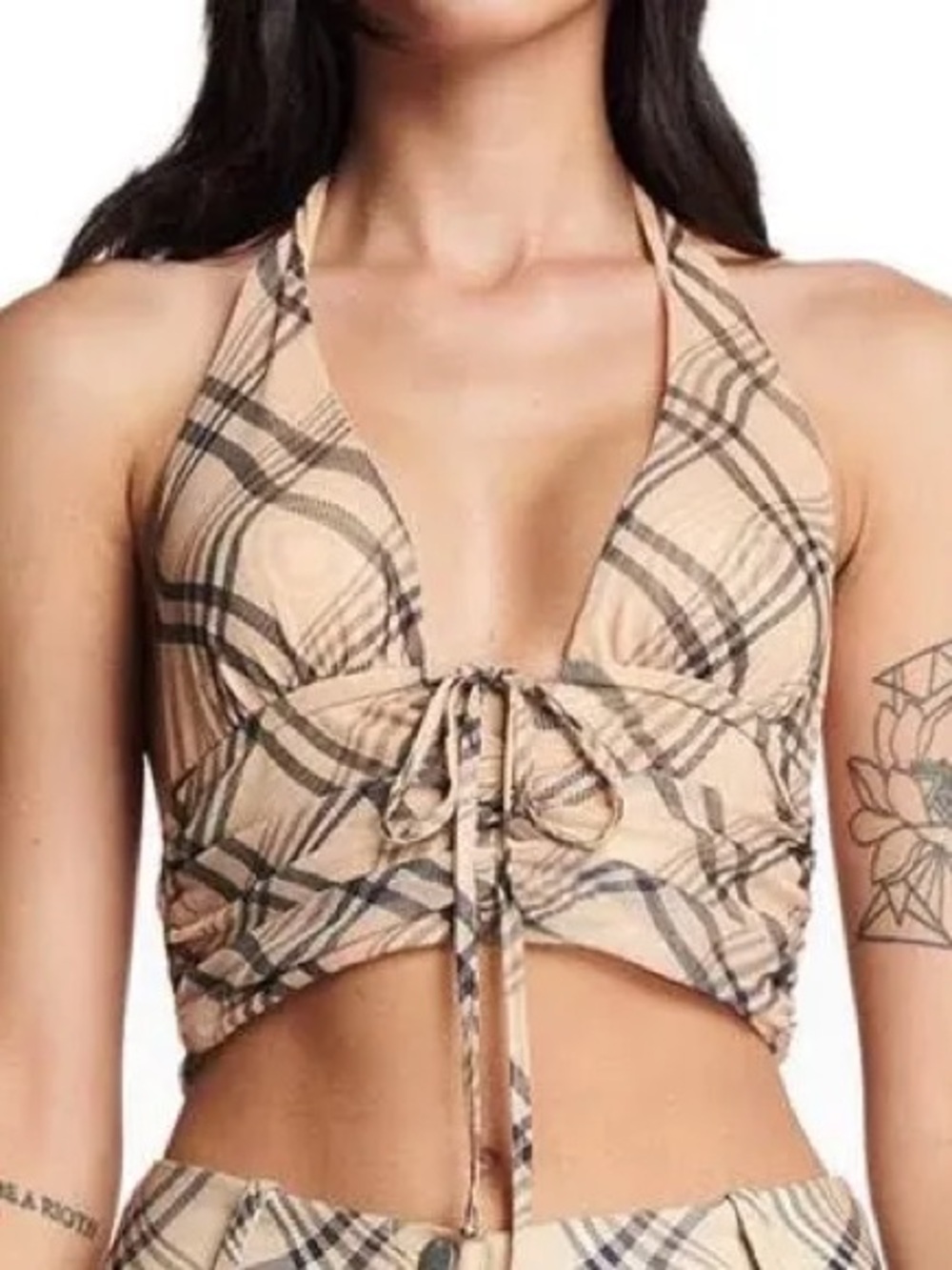 I AM GIA Mason halter neck top
